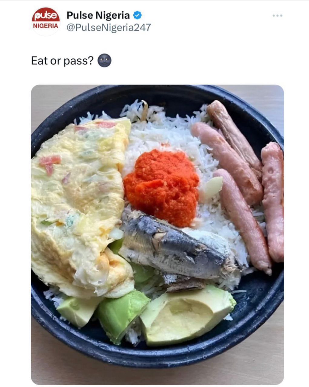 Eat or Pass? Check Image before you respond