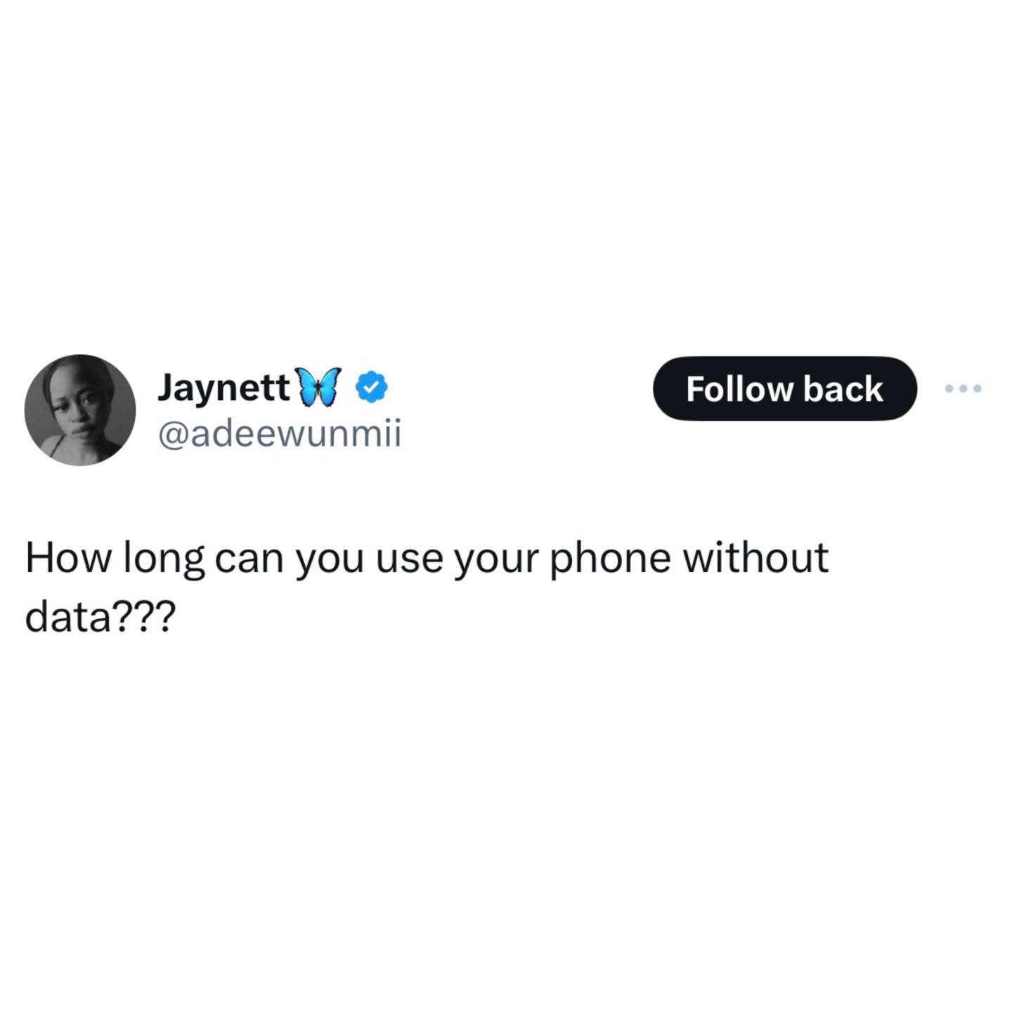 How long can you use your phone without data?