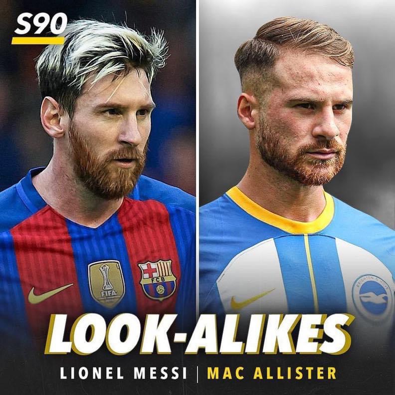 FOOTBALLERS AND THEIR LOOK ALIKE