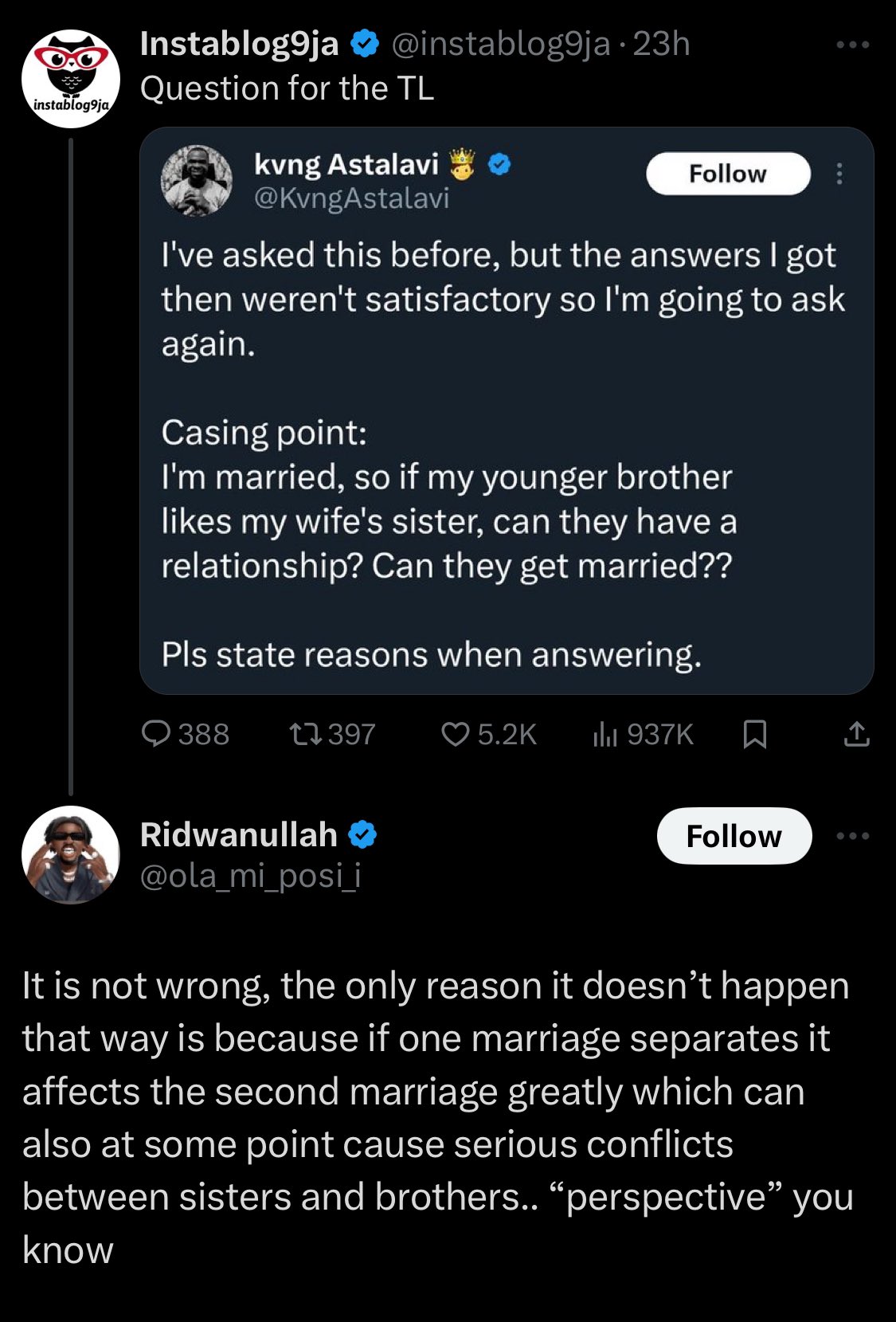 Different people with different experience