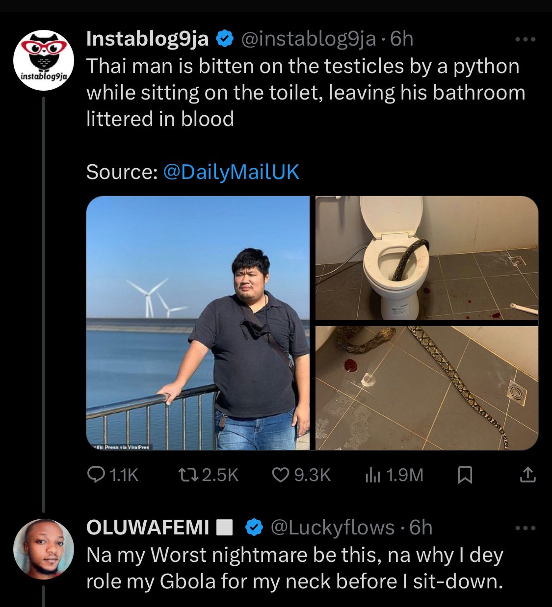 Wetyn una dey smoke sef 😂😂