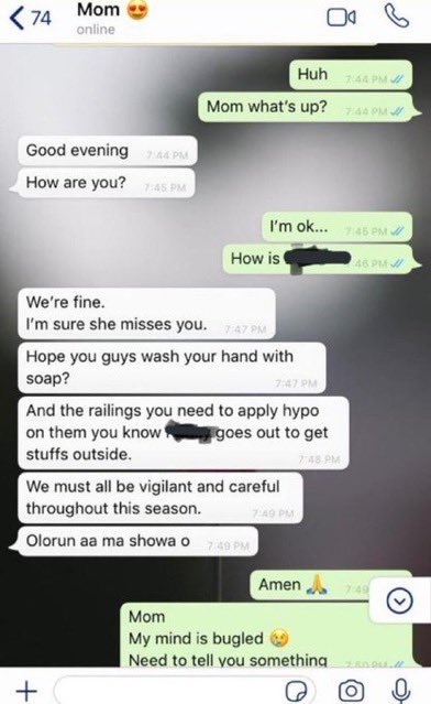 This guy pranked his Mom that he got his present pregnant girlfriend and this happened 😂