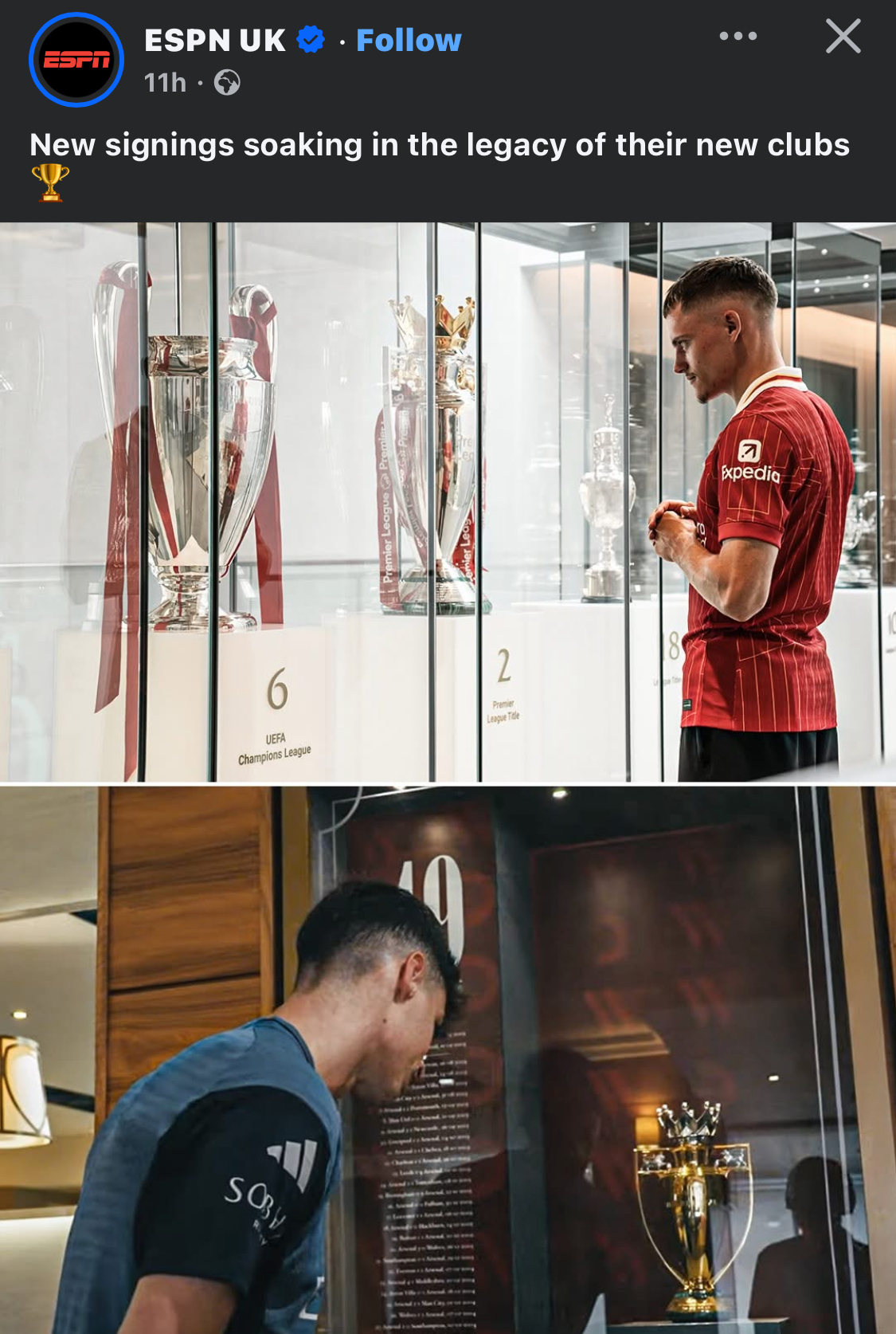 Arsenal fans won’t take this easy with ESPN🤣