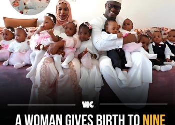 Halima Cissé from Mali made history by giving birth to nine healthy babies