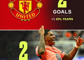 Marcus Rashford goals equal the ENTIRE Man United squad goals against a premier league club so far😂