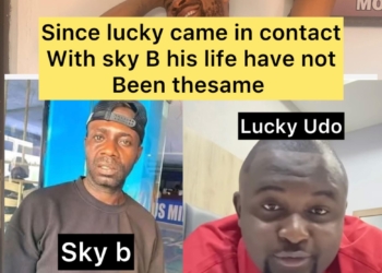 lucky Udo came in contact with this sky b his life have not been thesame